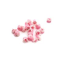 Бусины глиняные "Magic 4 Hobby", размер: 8 мм, цвет: розовый (20 штук)