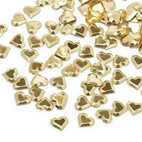 Стразы термоклеевые "Ideal", металл, размер: 6х7 мм, цвет: золотой (1400 штук)