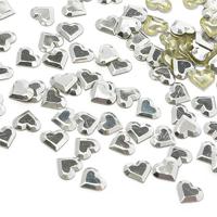Стразы термоклеевые "Ideal", металл, размер: 6х7 мм, цвет: серебристый (1400 штук)