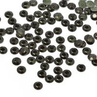 Стразы термоклеевые "Ideal", металл, размер: 4,6-4,8 мм, цвет: черный (720 штук)