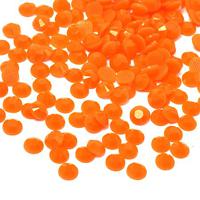 Стразы термоклеевые "Ideal", акрил, размер: 4,6-4,8 мм, цвет: оранжевый (720 штук)