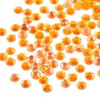 Стразы термоклеевые "Ideal", акрил, размер: 2,7-2,9 мм, цвет: оранжевый (1440 штук)