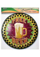 Наклейка декоративная "Винтаж. Free beer" (30x30 см)