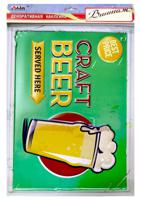 Наклейка декоративная "Винтаж. Craft Beer" (30x40 см)