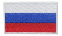 Термоаппликация "Флаг России", 4x6,5 см
