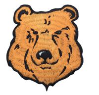 Термоаппликация "Русский медведь", 7,7x6,7 см