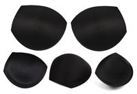 Чашечки корсетные с эффектом "Push-up", цвет: черный, размер 80, 10 пар, арт. TBY-01.03.80