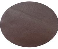Термоаппликация "Овал средний", цвет: темно-коричневый, 127x99 мм, 2 штуки (количество товаров в комплекте: 2)
