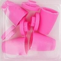 Наконечник "Колокол", цвет: розовый, 14x11 мм, 100 штук, арт. 27106-Н (количество товаров в комплекте: 100)