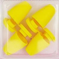 Наконечник "Колокол", цвет: желтый, 14x11 мм, 100 штук, арт. 27106-Н (количество товаров в комплекте: 100)