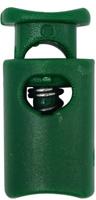 Стопор "Цилиндр", 19x9 мм, цвет: темно-зеленый, 100 штук, арт. 203-М (количество товаров в комплекте: 100)