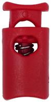Стопор "Цилиндр", 19x9 мм, цвет: красный, 100 штук, арт. 203-М (количество товаров в комплекте: 100)