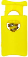 Стопор "Цилиндр", 19x9 мм, цвет: желтый, 100 штук, арт. 203-М (количество товаров в комплекте: 100)
