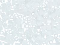 Бисер "TOHO" HEXAGON 3, 11/0, 500 г, цвет: 0121 белоснежный/перламутровый