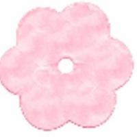 Пайетки Астра "Цветочки", цвет: 30 розовый голограмма,10 мм, 10 упаковок по 10 грамм (количество товаров в комплекте: 10)