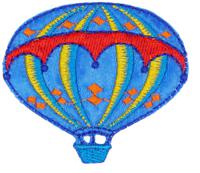 Термоаппликация "Воздушный шар", 4,7x6 см