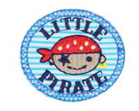 Термоаппликация "Маленький пират", 3,6 см
