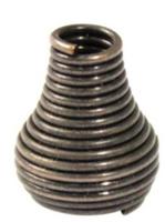 Наконечник "Спираль", цвет: темная медь, 13x10 мм, 100 штук, арт. TR-327