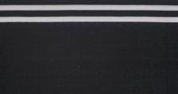 Подвяз трикотажный, цвет: черный с прозрачными полосами, 1 м х 10 см, арт. TBY.MP10