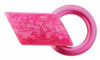 Крючок шубный, цвет:розовый, 2 штуки, арт. СBO2452 (количество товаров в комплекте: 2)