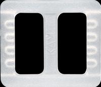 Пряжка-рамка, цвет: прозрачный, 10 мм, 200 штук, арт. 66076