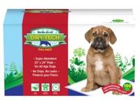 Подстилки гигиенические впитывающие для собак "Dry Tech Pads", 58х61 см (100 штук)