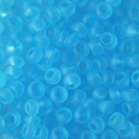 Бисер круглый "Preciosa", 10/0, 500 грамм, цвет: 60010 mat (Ф637) голубой матовый