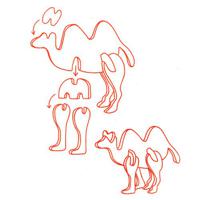 Деревянный мини-пазл 3D "Верблюд", 11,5x7,3x0,3 см, арт. MA1001