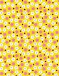 Бумага для декопатча "Decopatch", 30x40 см, цвет: 709 мелкие цветочки на желтом