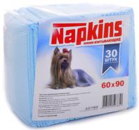 Впитывающие пеленки для собак "Napkins", 60x90 см (30 штук)
