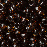 Бисер Preciosa "Чарiвна Мить", 10/0, цвет: темно-коричневый, прозрачный (10140), 50 г