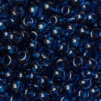 Бисер Preciosa "Чарiвна Мить", 10/0, цвет: темно-синий, прозрачный (60100), 50 г