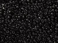 Бисер "TOHO" CHARLOTTE №1, 500 г, цвет: 0049 черный, 1,7 мм