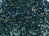 Бисер "TOHO" CHARLOTTE №2, 500 г, цвет: 0506 зеленый/меланж, 1,7 мм