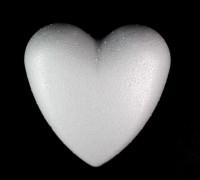Заготовка для декорирования из пенопласта "Сердце полное", 7 см