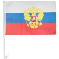 Флаг России на кронштейне, для автомобиля, 40х23 см