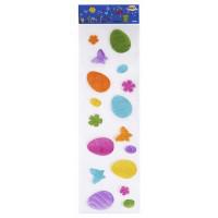 Наклейки декоративные ALTACTO creative "Большой набор разноцветных яиц"