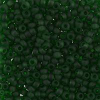 Бисер "Preciosa", круглый 3, 10/0, 500 грамм, цвет: 50120 mat (Ф635) темно-зеленый