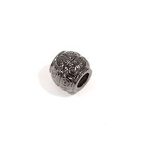 Наконечник "Шар", 13,5x12 мм, цвет: черный никель, арт. 20585 (10 штук)