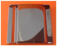 Пряжка, цвет: никель черный, 4 штуки, 48 мм, арт. 337016