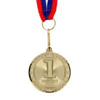 Медаль призовая "1 место", с лентой, 4,5 см