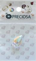 Подвеска капля Preciosa "Crystal AB", 12x20 мм. 1 штука, арт. 451-51-681
