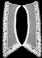 Кружевной воротник, цвет: белый, 26,5x16,5 см, арт. Г1948
