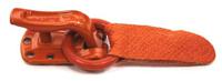 Крючок шубный "Amii", цвет: 2001 оранжевый, 50 штук, арт. 88-001