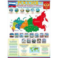 Плакат "Россия - великая наша страна!"