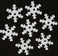 Пайетки Астра "Снежинки", цвет: L010 белый, 13 мм, 10 упаковок по 10 грамм (количество товаров в комплекте: 10)