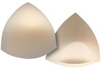 Чашечки треугольные без уступа с наполнением и эффектом "Push-up", цвет: бежевый, размер 80, арт. FC-72.18 (FC-72.88, 72.78)