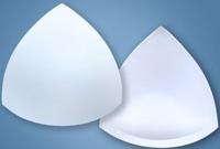 Чашечки треугольные без уступа с наполнением и эффектом "Push-up", цвет: белый, размер 70, арт. FC-72.18 (FC-72.88, 72.78)