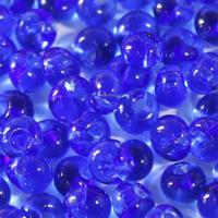 Бисер прозрачный Preciosa "Drops ", 5/0, цвет: 30050 голубой, 50 грамм