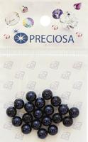 Хрустальный жемчуг Preciosa "Dark Blue", 6 мм, 20 шт, арт. 131-10-011